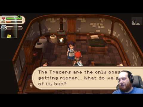 RIND! Evoland II - 13 - Talking to suspicious kids
