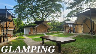 First Time Glamping Experience At Xscape Tambun Luxury Tent - Clean,Comfortable,Relaxing Environment
