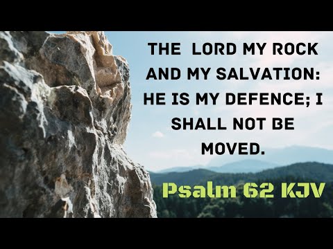 Daily Scripture Reading Psalms 62 KJV