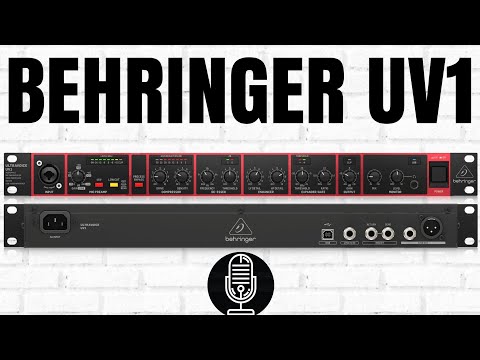 Behringer Ultravoice UV1 - Vocal Processor & Audio INTERFACE w/ xm8500 - The DBX 286S Killer? $179!
