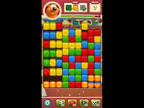 Toon Blast Level 7923 - NO BOOSTERS 🐻🐺🐱 | SKILLGAMING ✔️