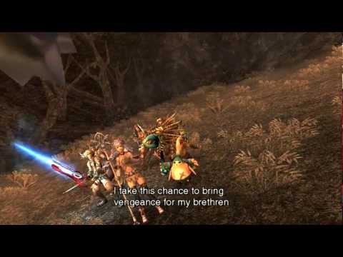 (Wii) Xenoblade Chronicles HD Cutscene 055 - Leone Telethia Appears - ENGLISH