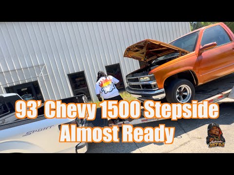 93&rsquo; Chevy 1500 Stepside Almost Ready‼️
