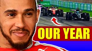 Hamilton RESPONDS to F1 Testing! (Merc 🚀👀)