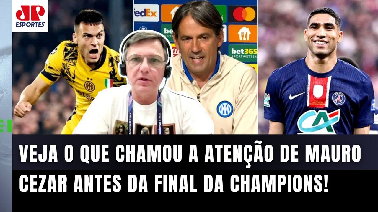 "ISSO É UMA PRAGA MUNDIAL, gente!" VEJA o que INCOMODOU Mauro Cezar antes da FINAL da Champions!