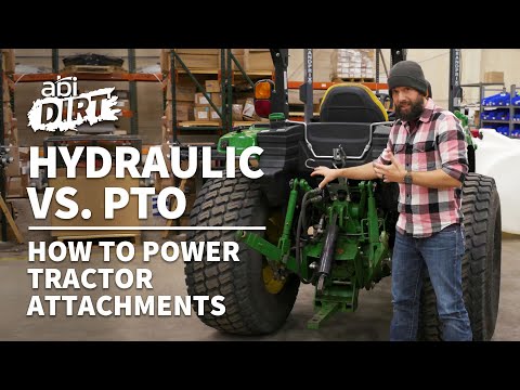 Hydraulic vs. PTO – How to Power Tractor Attachments