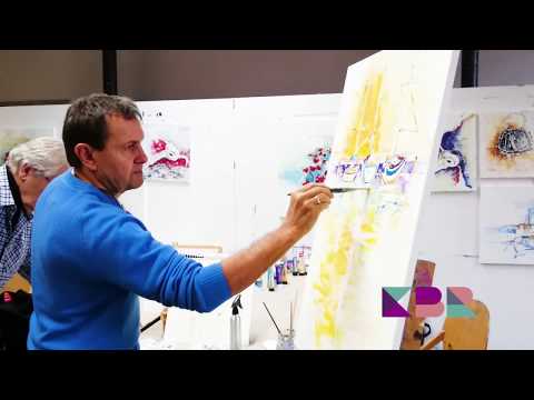 Erwin Kastner - ACRYL UND MISCHTECHNIK Kunstakademie Bad Reichenhall 2017