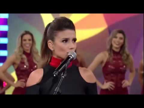 Paula Fernandes fala palavrão ao vivo no Faustão - Desafinado pra Car#$%@