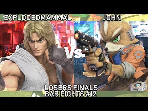 ExplodedMammaL (Ken) vs. John (Fox) - Bar Fights #12 - Losers Finals