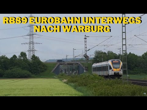 RB89 Eurobahn unterwegs nach Warburg
