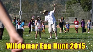 preview picture of video 'Wildomar Egg Hunt 2015'