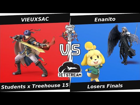 Students x Treehouse 15 Losers Finals - VIEUXSAC (Ike) Vs Enanito (Isabelle, Sephiroth) - SSBU