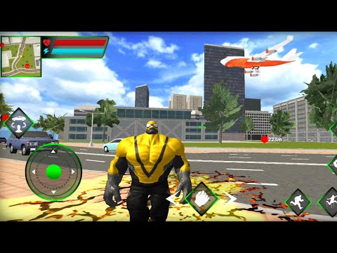 Spider Monster Hero City Robot Fight | Flying Monster New Hero Rescue Battle - Android GamePlay