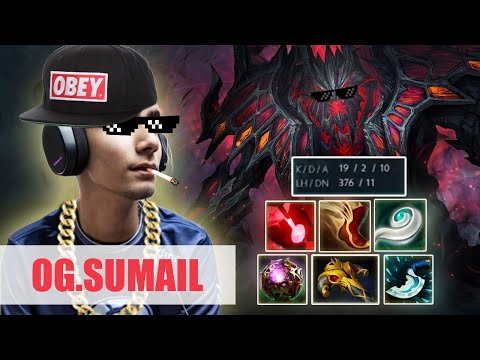 OG.Sumail - Shadow Fiend MID | NO MERCY 19-2-10 | Highlight | Dota Chill