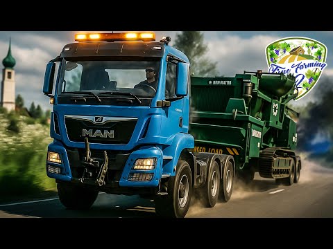 Gigantischer Häcksler-Umbau 🚜 | Schwertransport zur Biogasanlage! | True Farming 2 #708