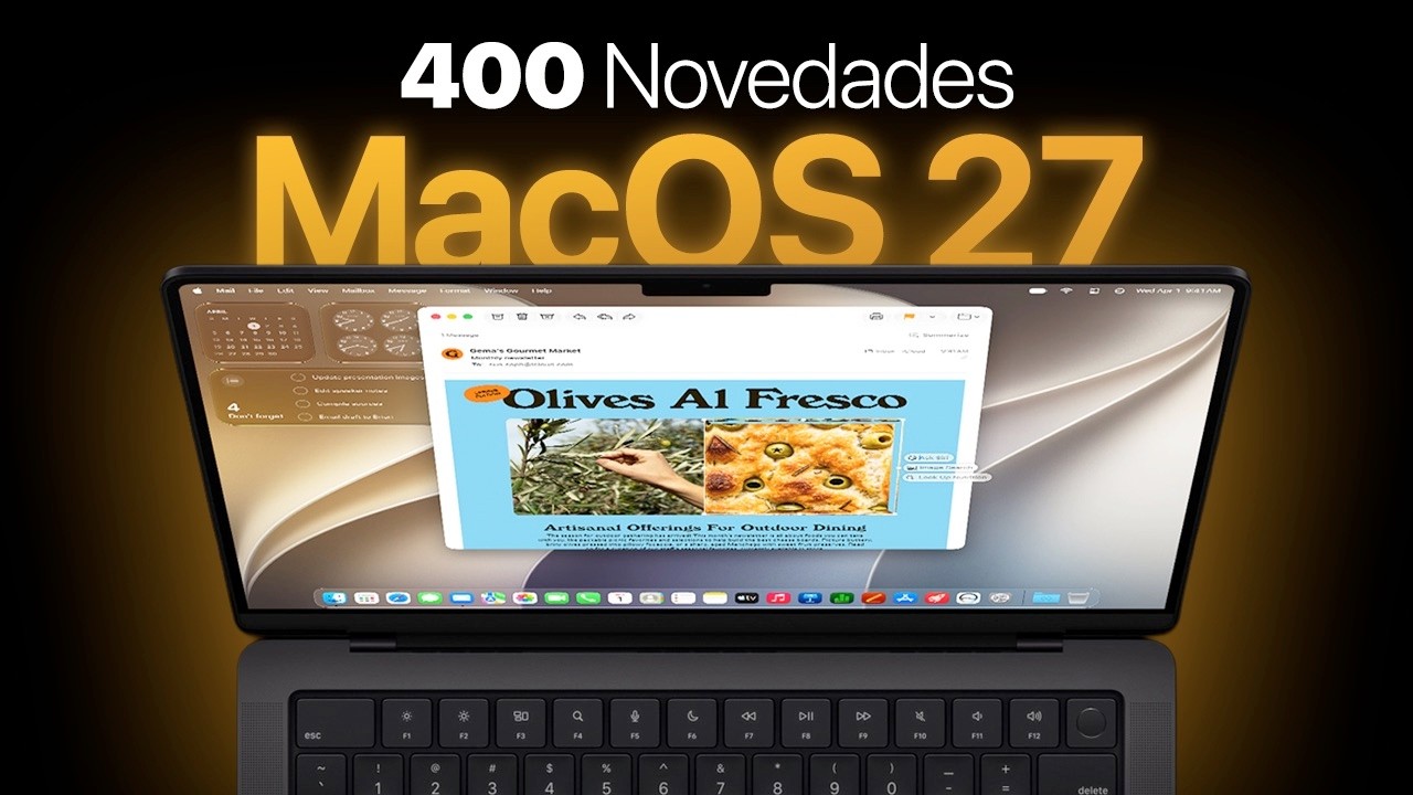 DESCUBRE las +400 NOVEDADES en MacOS 27