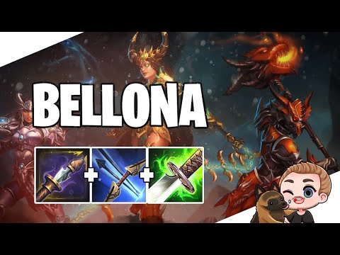 Ranked: ATTACK SPEED BELLONA IS SUCH A HARD CARRY IN THE JUNGLE!
