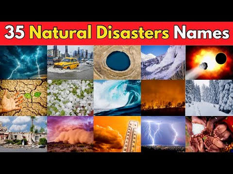 Natural Disasters for Kids | Learn 35 Natural Disasters Vocabulary #naturaldisasters