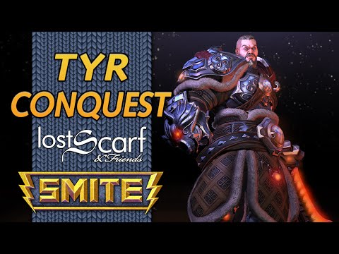 ScarfPlays Smite 862 - King of Shade - Tyr Solo