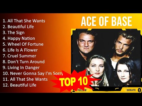 Ace of Base 2023 - Greatest Hits, Full Album, Best Songs - All That She Wants, Beautiful Life, T...