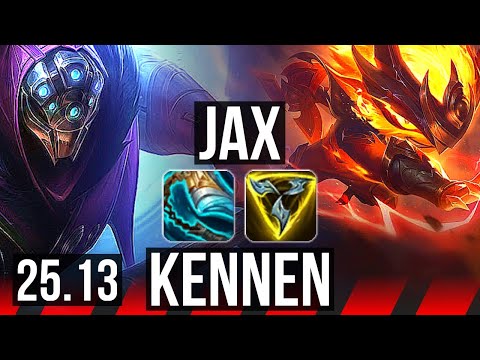 JAX vs KENNEN (TOP) | KR Master | 25.13
