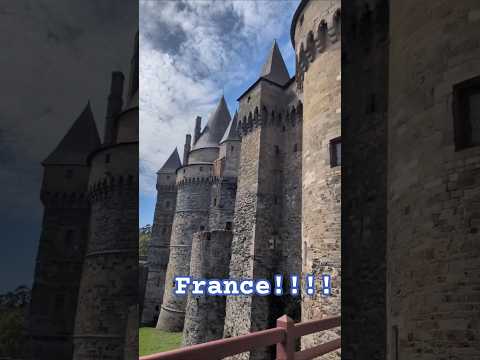 I Found a Real Fairy Tale Castle in France! 🏰✨#france #normandie #bretagne