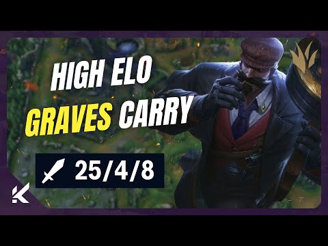 25 Kills Graves with 3 Losing Lanes in High Elo - (25.06)