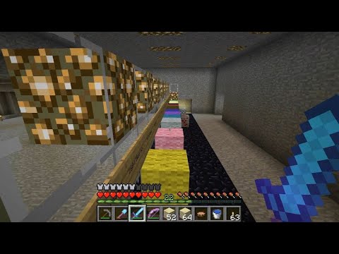 mmillss in Minecraft - 061 The Black Desert Part 17 - Wool Finale