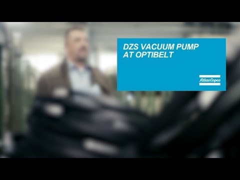 Optibelt trust the DZS claw vacuum pump in the production process