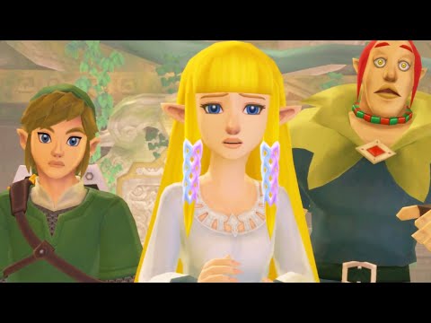 Zelda: Skyward Sword HD (Switch) - All Cutscenes The Movie HD