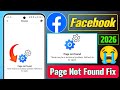 Facebook Page Not Found Page Not Found There May Be A Technical Problem Facebook Page Not Found