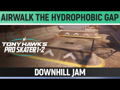 Tony Hawk's Pro Skater 1+2 - Downhill Jam - Airwalk the Hydrophobic Gap