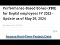 PBB 2022 for Deped employees update as of today May 29, 2024.