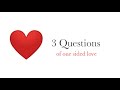 3 Questions Of One Sided Love ️