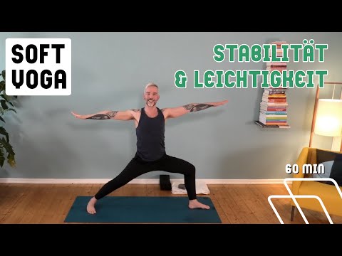 ⏰ 60:00 Minuten Soft Yoga | Sthira & Suka | Stabilität & Leichtigkeit