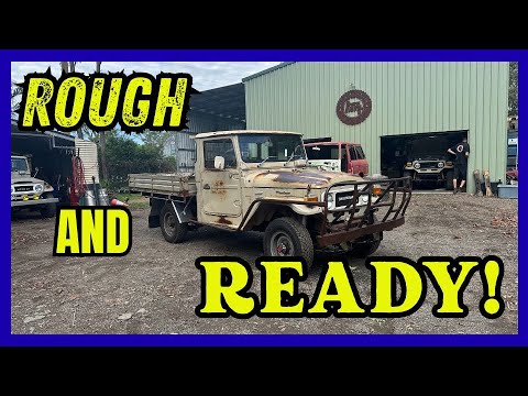 1979 HJ45 Ready for it's next 45 years. An old farm rig becomes a young mans first car.