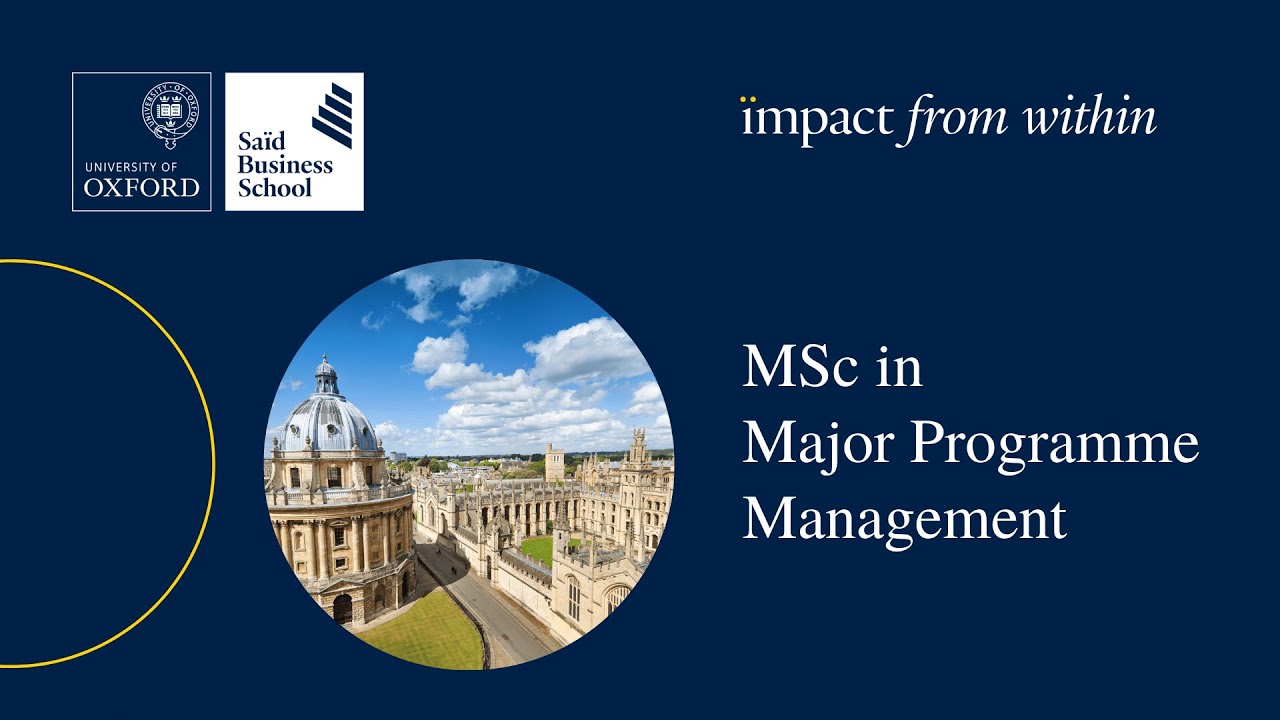 MSc in Major Programme Management
