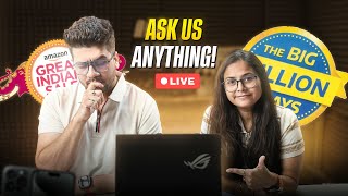 🔴Techy Bears LIVE | Best Amazon & Flipkart Sale Deals - #AskUsAnything