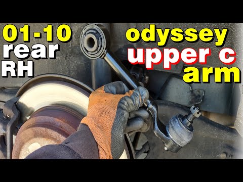 2005 2010 honda odyssey rear passenger side upper control arm replacement