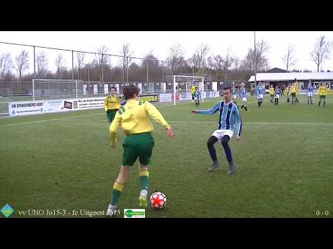 vv UNO Jo15-3 - fc Uitgeest Jo15 (2-1) 3-3