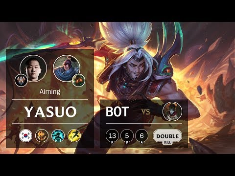 Yasuo Bot vs Jhin - KR Challenger Patch 10.2