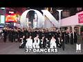 KPOP IN PUBLIC TIMES SQUARE ONE TAKE BTS 방탄소년단 ON Mega Crew 37 DANCERS