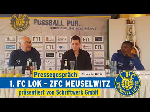 Pressegespräch vor dem Punktspiel gegen den ZFC Meuselwitz am 26.02.2020