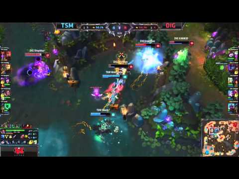 Dignitas imaqtpie With The Snipe | LoL Highlights | TSM vs Dig NA LCS W5 D1