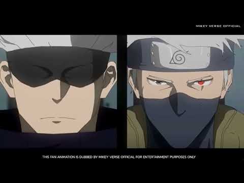 Gojo Vs Kakashi FULL FIGHT ANIMATION IN HINDI - Jujutsh Kaiden Vs Naruto (HD)