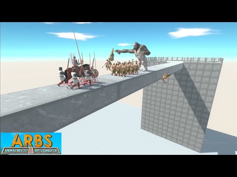 EXÉRCITO ANTIGO vs TODAS AS UNIDADES (BATALHAS BIZARRAS) - ANIMAL REVOLT BATTLE SIMULATOR (ARBS)