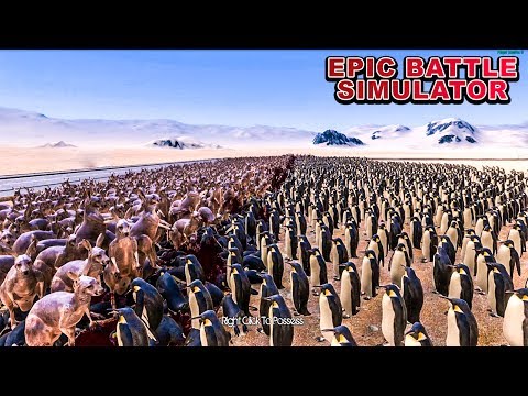 KENGURI VS PINGVINI - Ultimate Epic Battle Simulator
