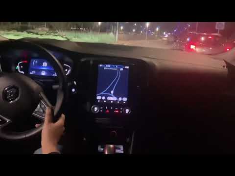 Nouvelle megane 4 rs line conduite nuit / test drive night @vlogrenaultdacia829