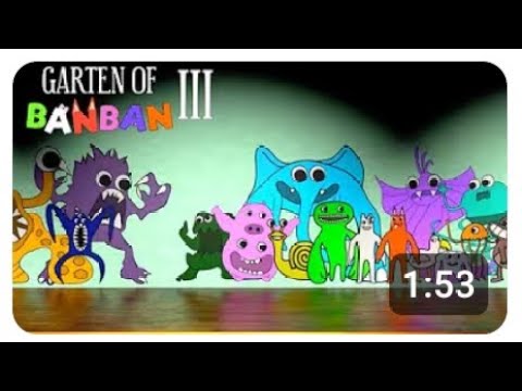 Garten of Banban 3 - NEW Third Teaser Trailer 