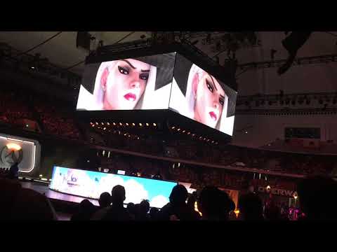 Ashe reveal at Blizzcon 2018 crowd reaction | whole announcement